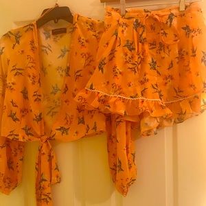 Floral Matching Set - shorts and top